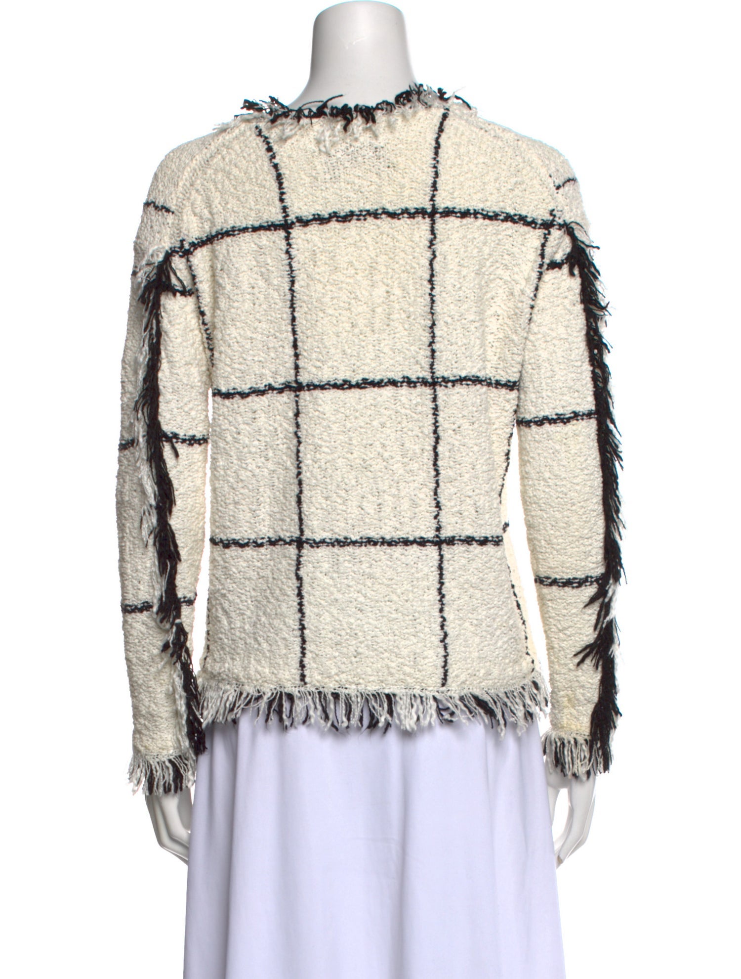 By Malene Birger Printed Mock Neck Sweatshirt